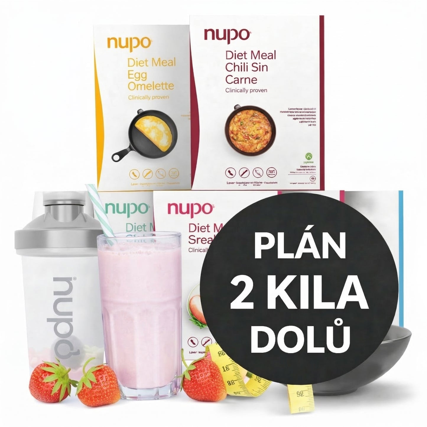 Build your NUPO Diet package for 4 weeks (168 servings)