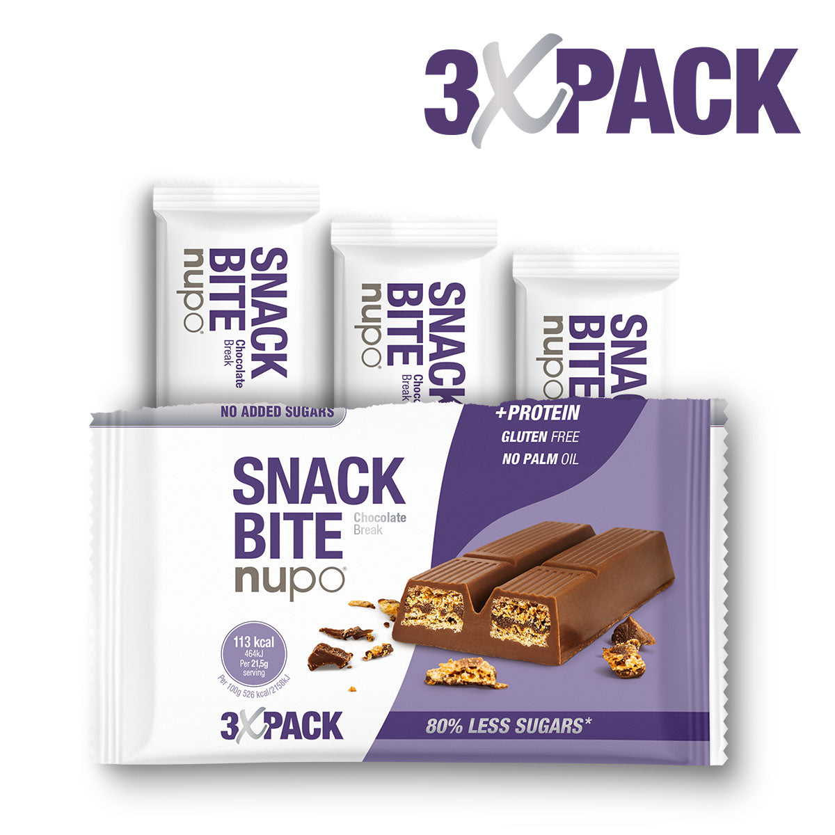 NUPO Snack Bite Chocolate Wafer