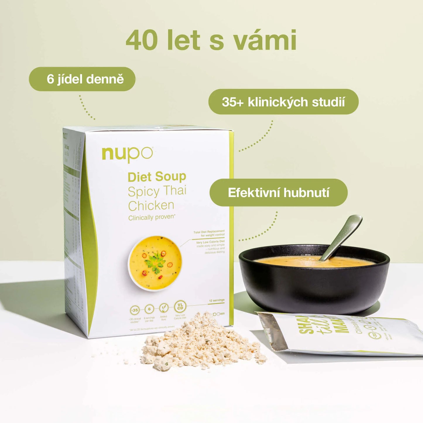 NUPO Diet for 4 weeks (168 servings) - I want to like myself