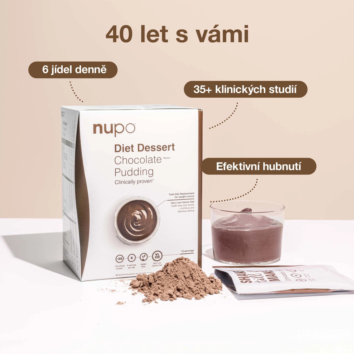 NUPO Diet for 4 weeks (168 servings) - I want to like myself