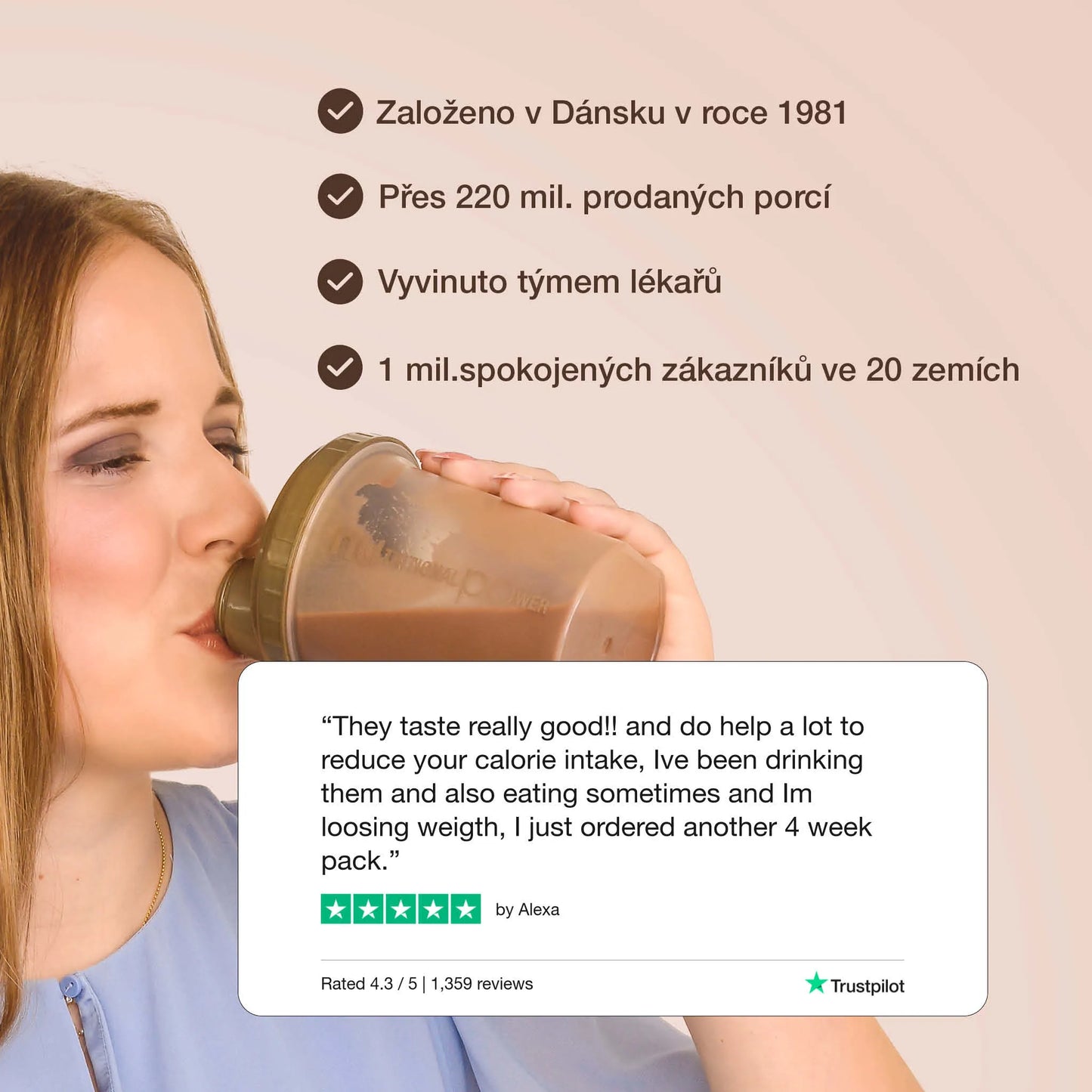 NUPO Dieta - šejk Čokoláda