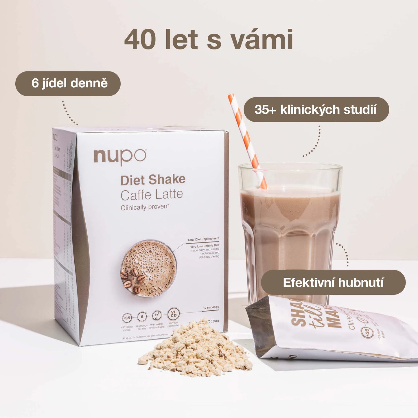 NUPO Diet for 4 weeks (168 servings) - I want to like myself