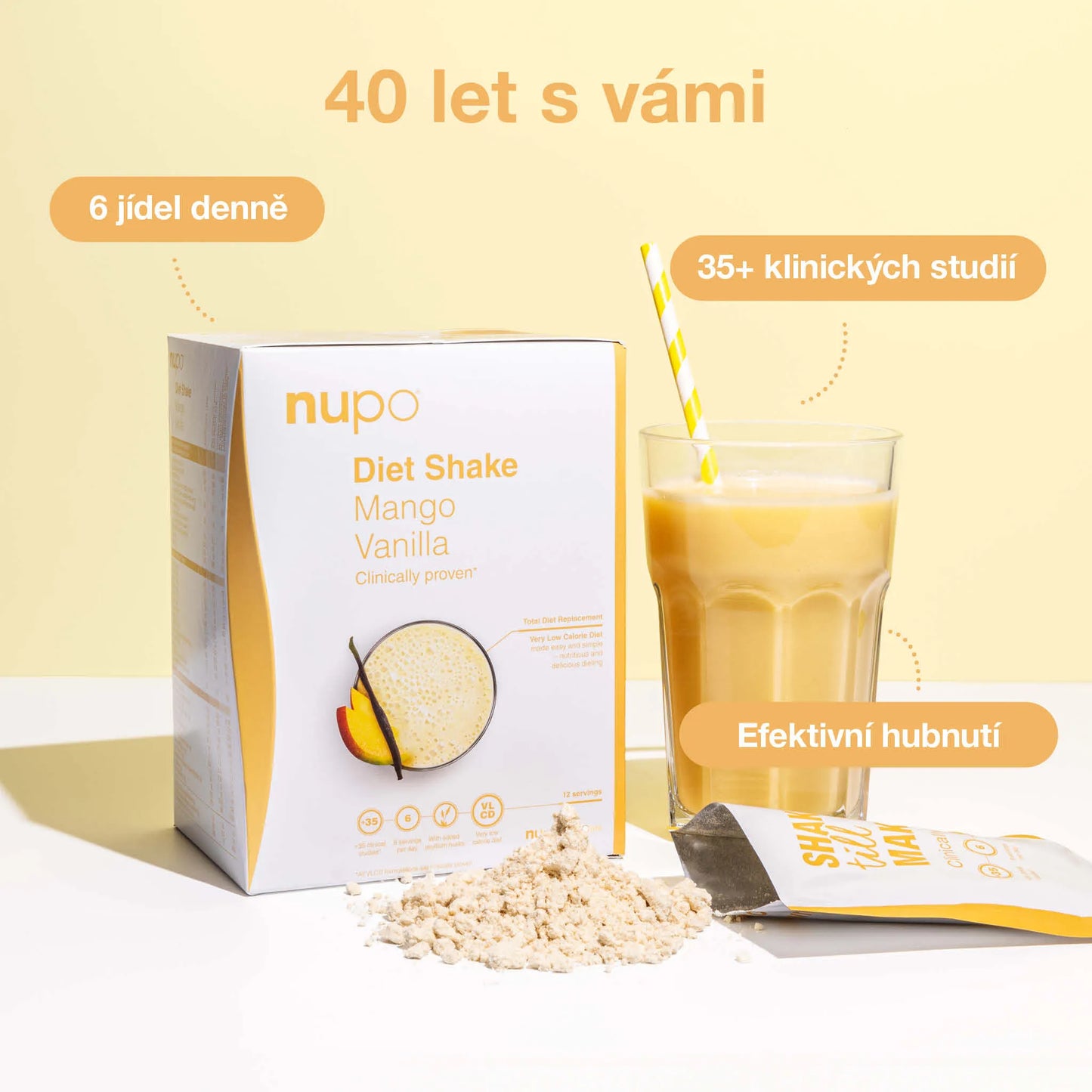 NUPO Diet for 4 weeks (168 servings) - I want to like myself