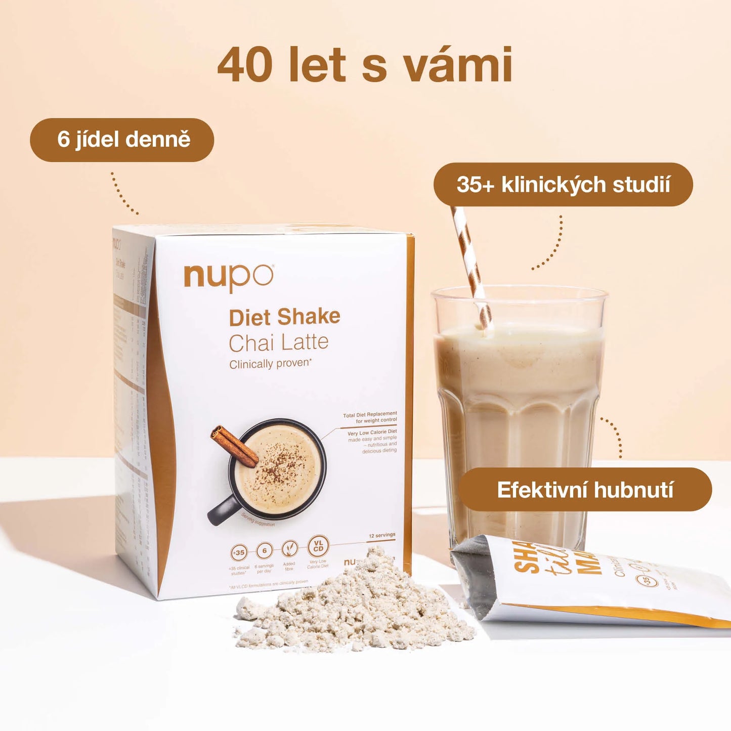 NUPO Diet for 4 weeks (168 servings) - I want to like myself
