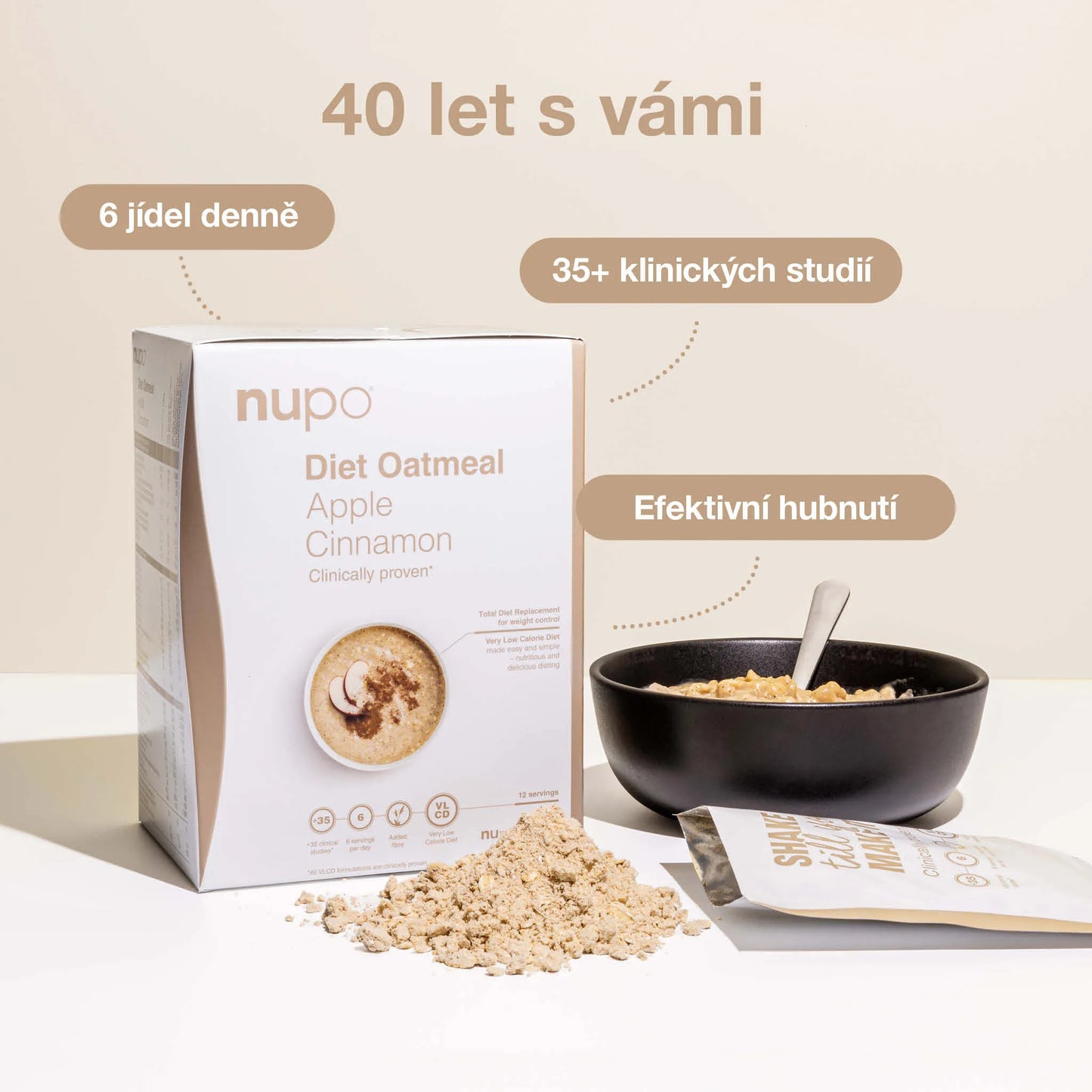 NUPO Diet for 4 weeks (168 servings) - I want to like myself