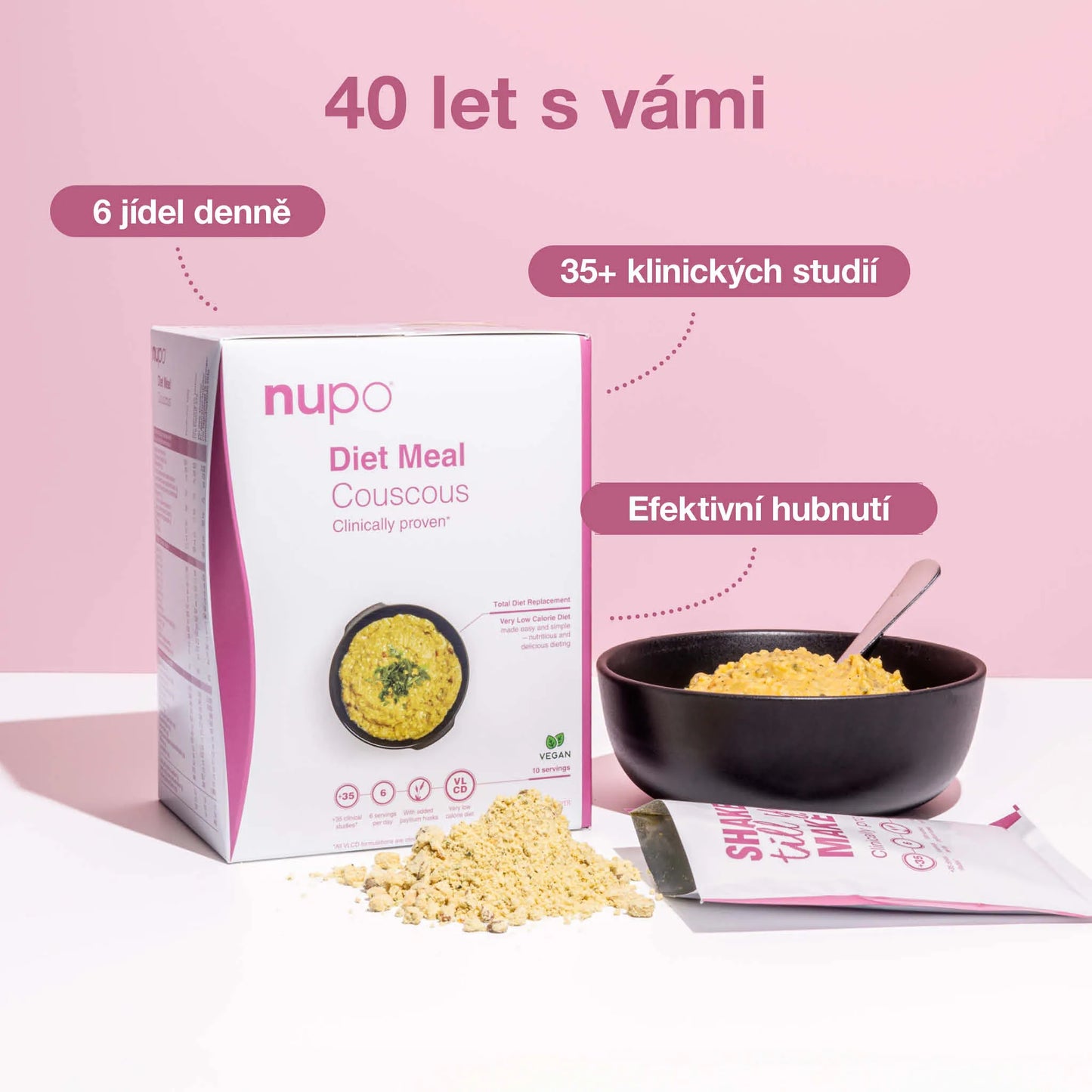 NUPO Diet for 4 weeks (168 servings) - I want to like myself