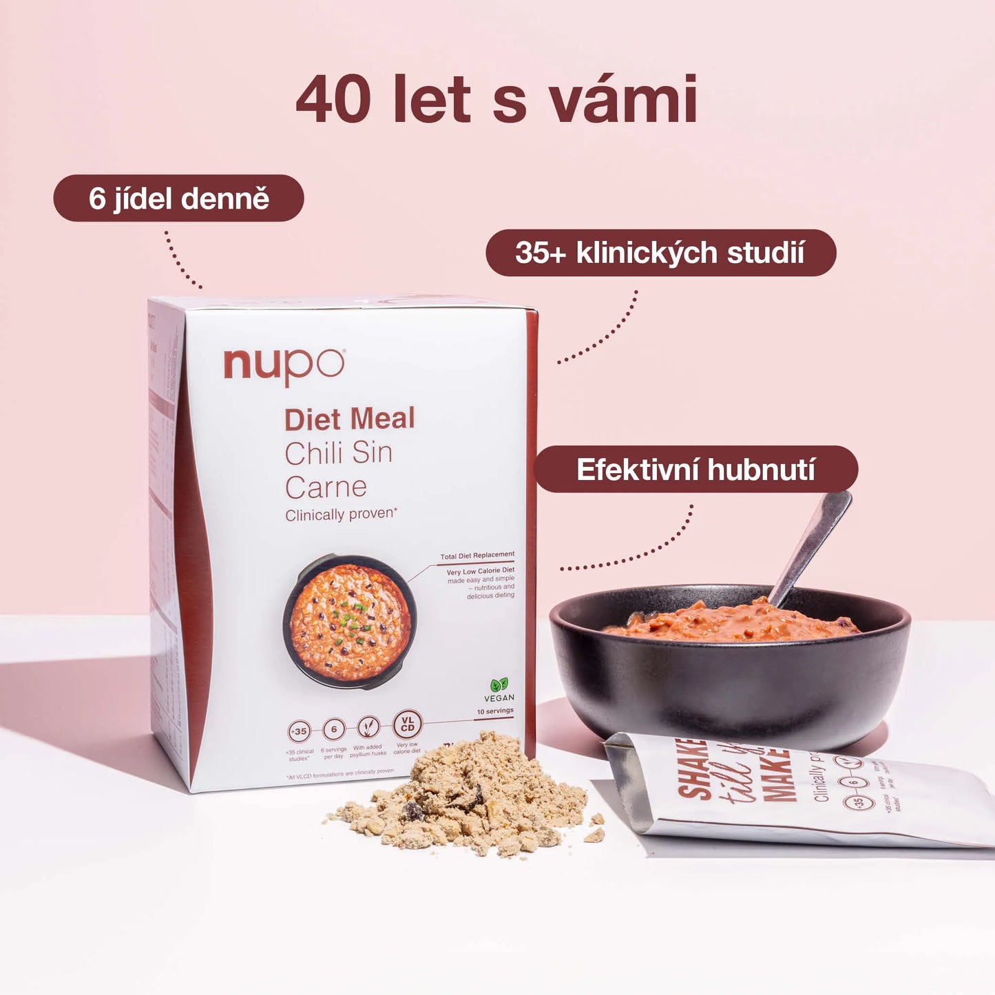 NUPO Diet for 4 weeks (168 servings) - I want to like myself