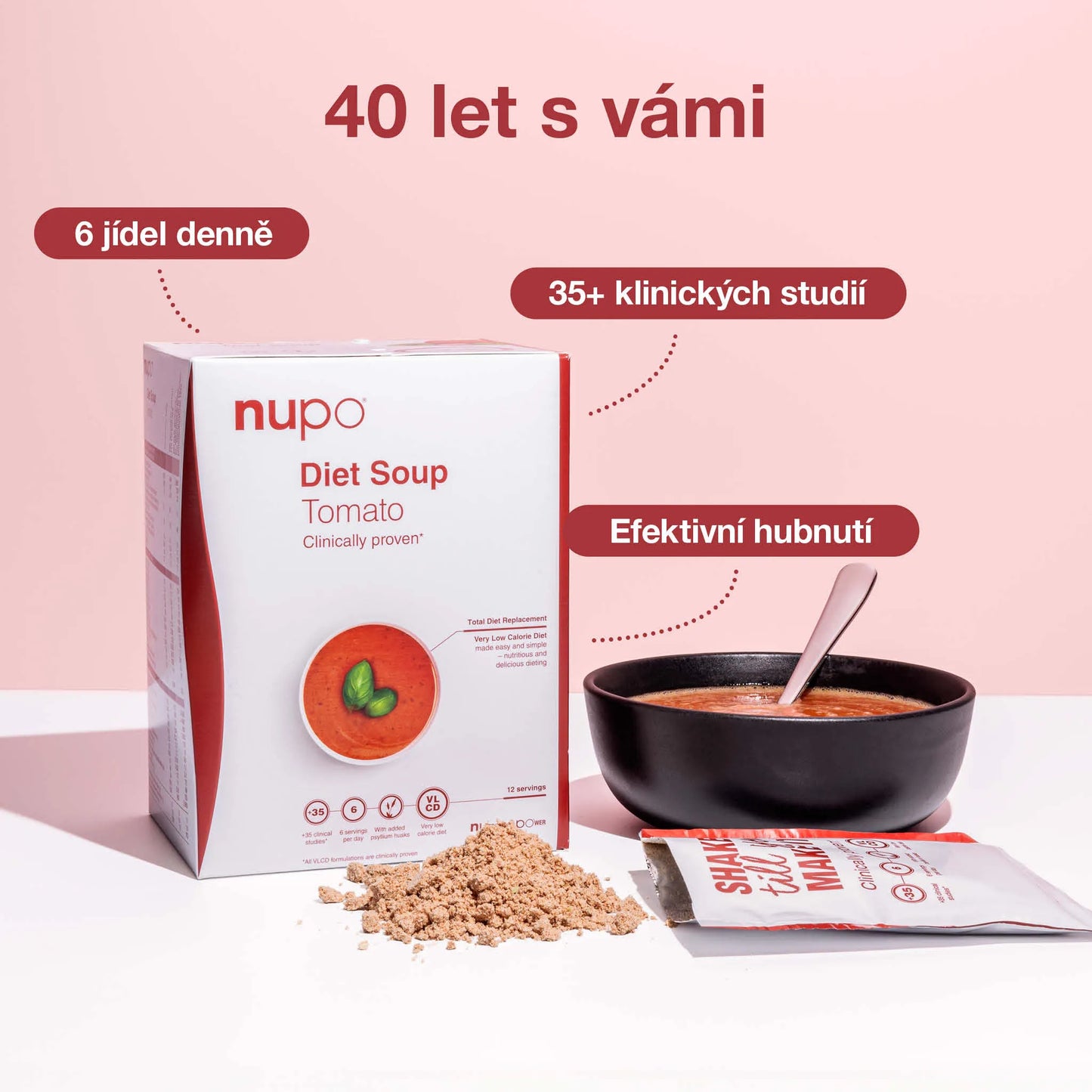 NUPO Diet for 4 weeks (168 servings) - I want to like myself