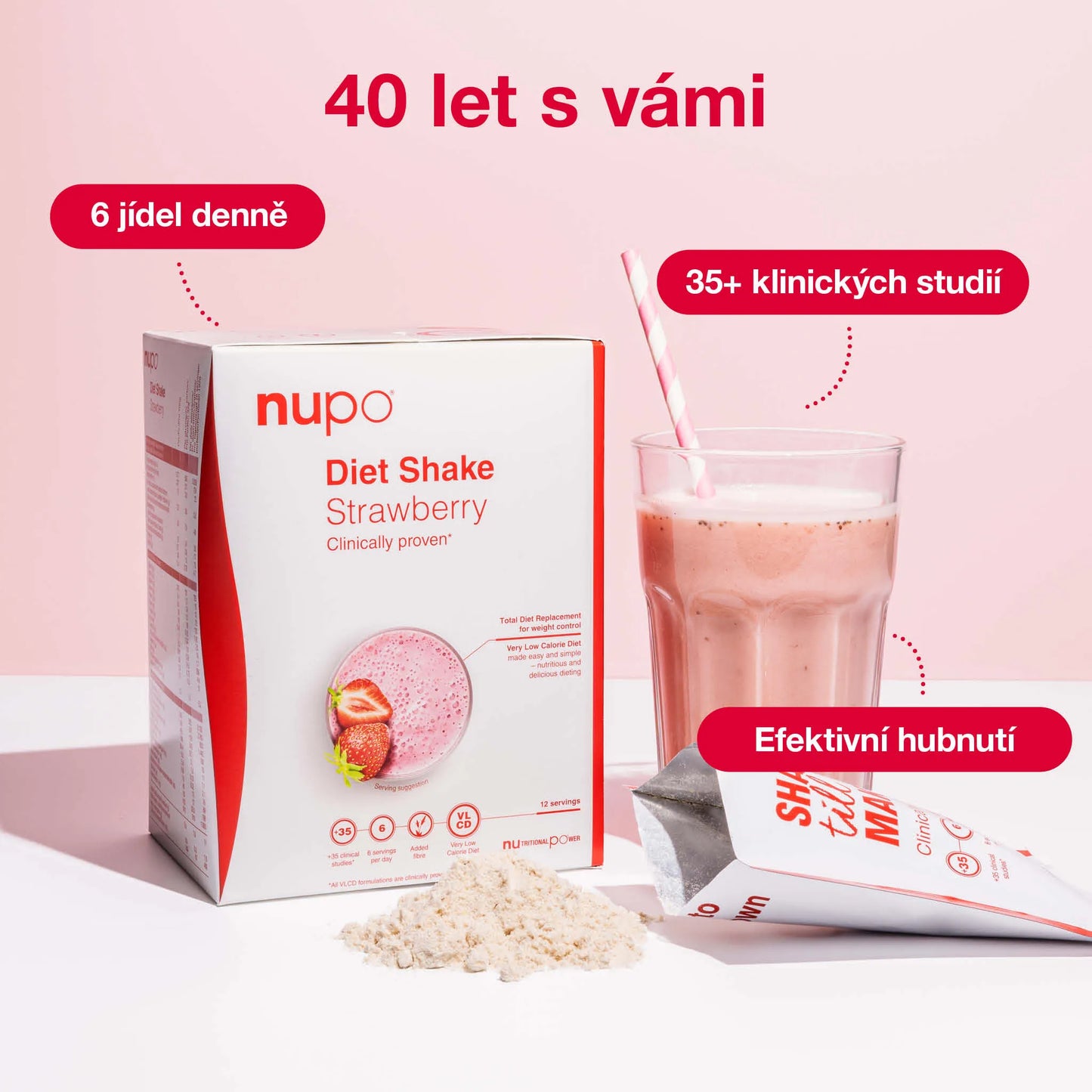 NUPO Diet for 4 weeks (168 servings) - I want to like myself