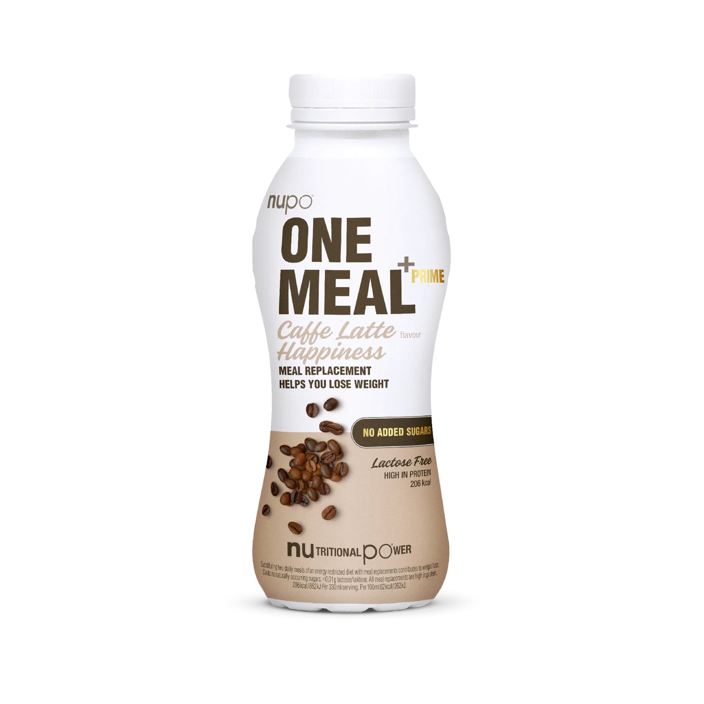 NUPO One Meal +Prime Caffe Latte drink - lactose free