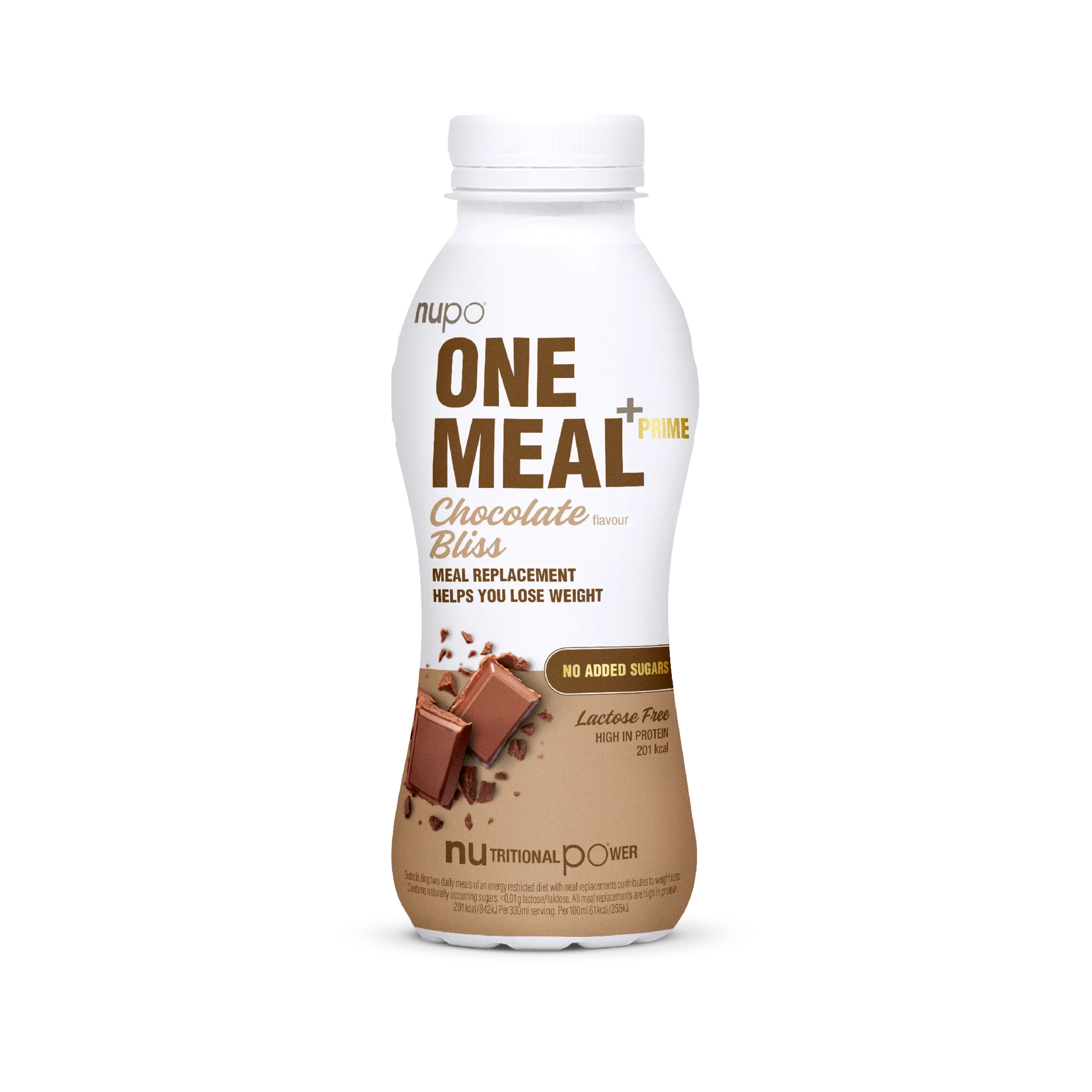 NUPO One Meal +Prime nápoj Čokoláda - bez laktózy