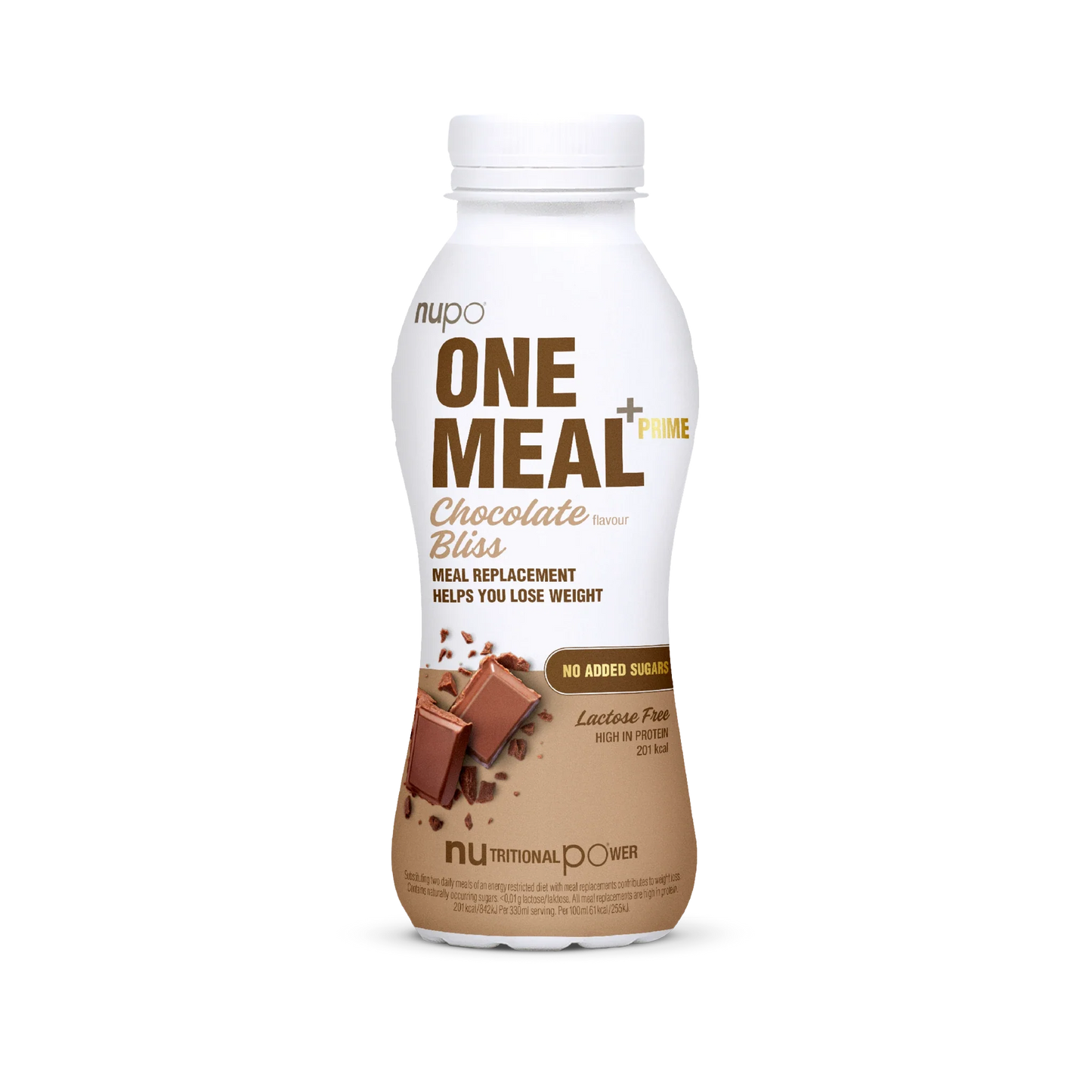 NUPO One Meal +Prime drink Chocolate - lactose free