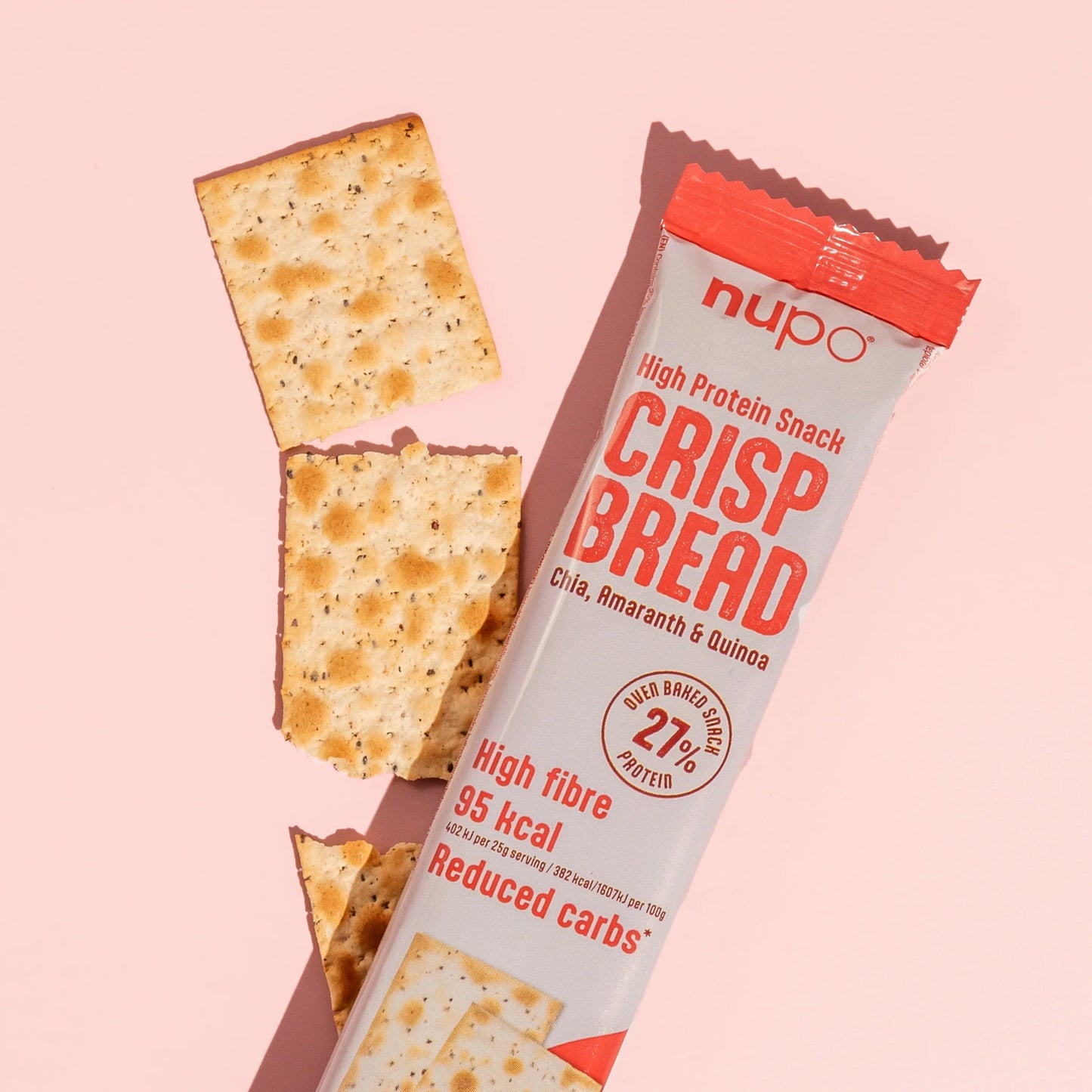 NUPO Crisp Bread - proteinové krekry