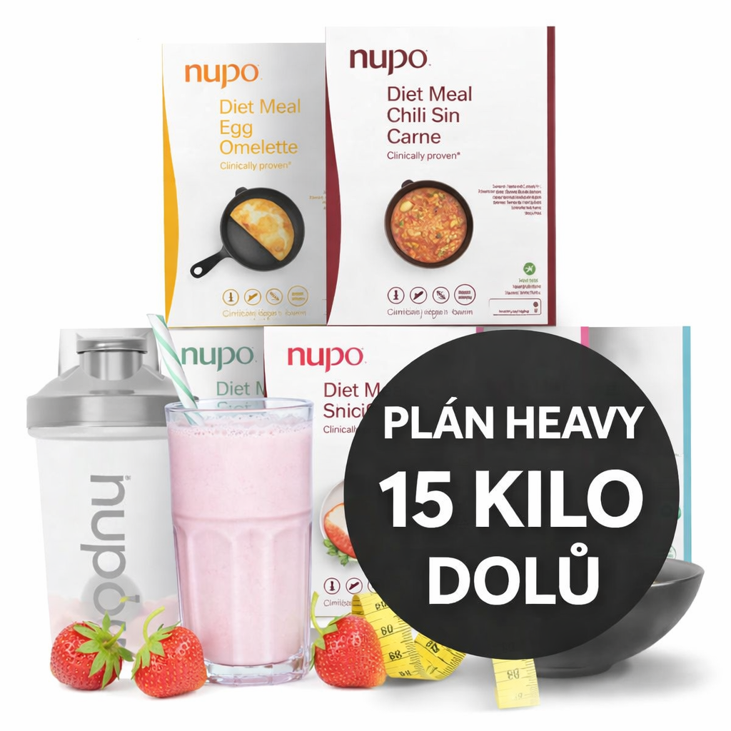 NUPO pro plán HEAVY - 15 kilo dolů