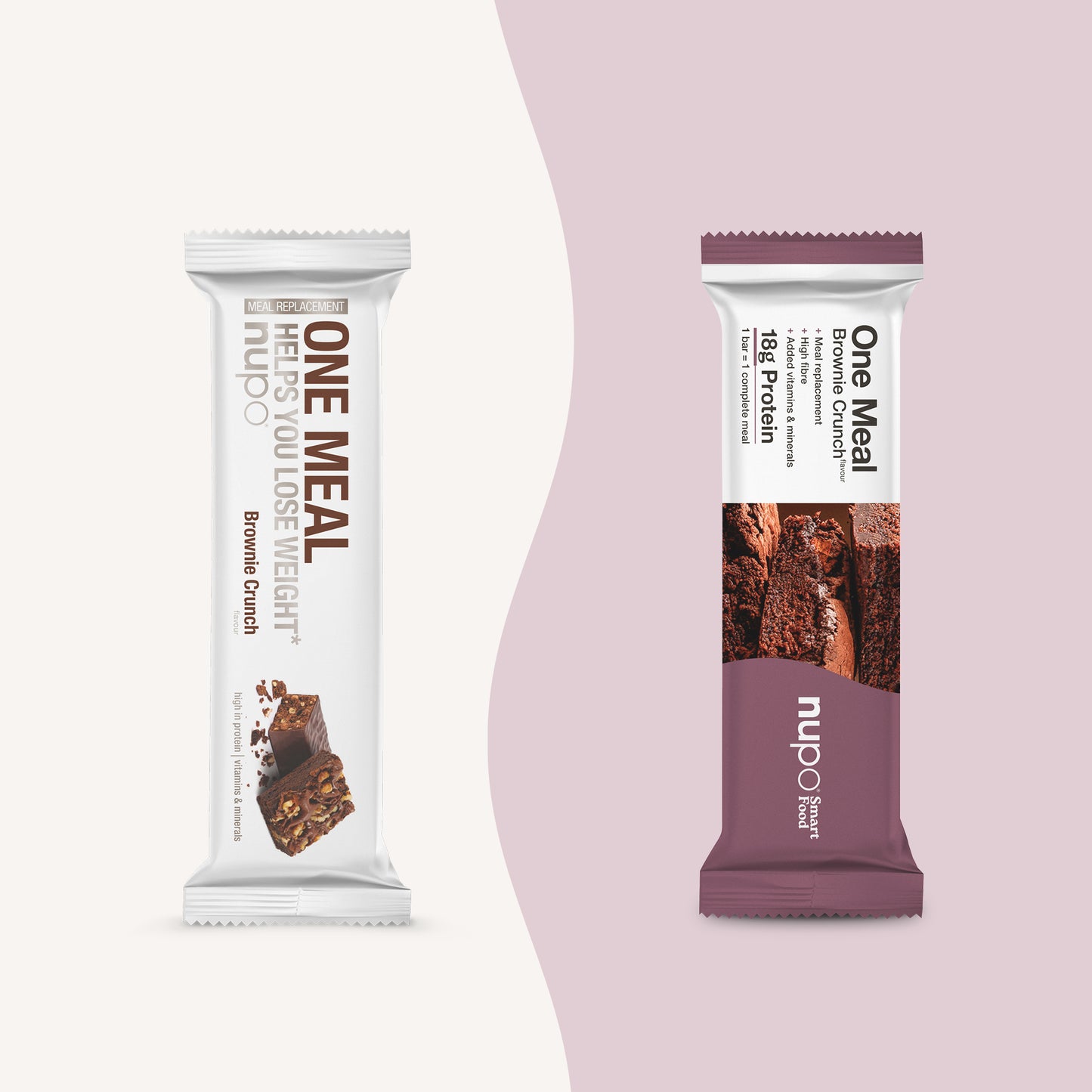 NUPO Tyčinka One Meal Křupavé Brownie