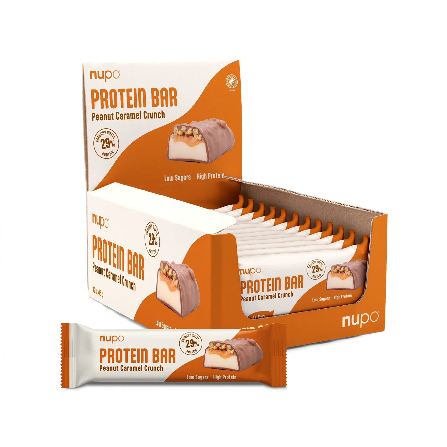 NUPO proteinová tyčinka Peanut Crunch
