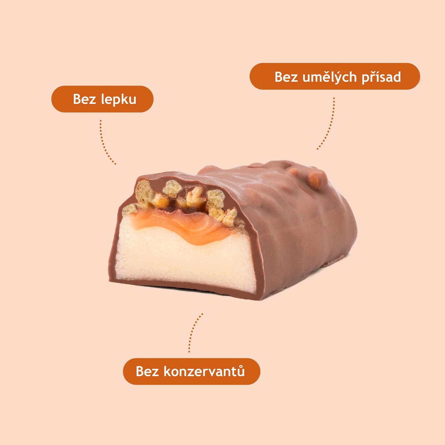 NUPO proteinová tyčinka Peanut Crunch