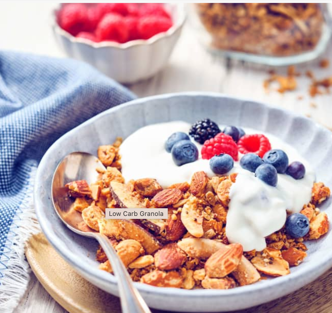 Low carb granola