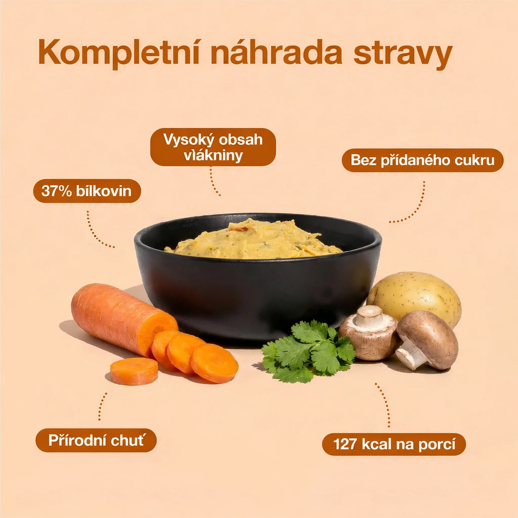 NUPO Dieta - teplé jídlo Zeleninová kaše