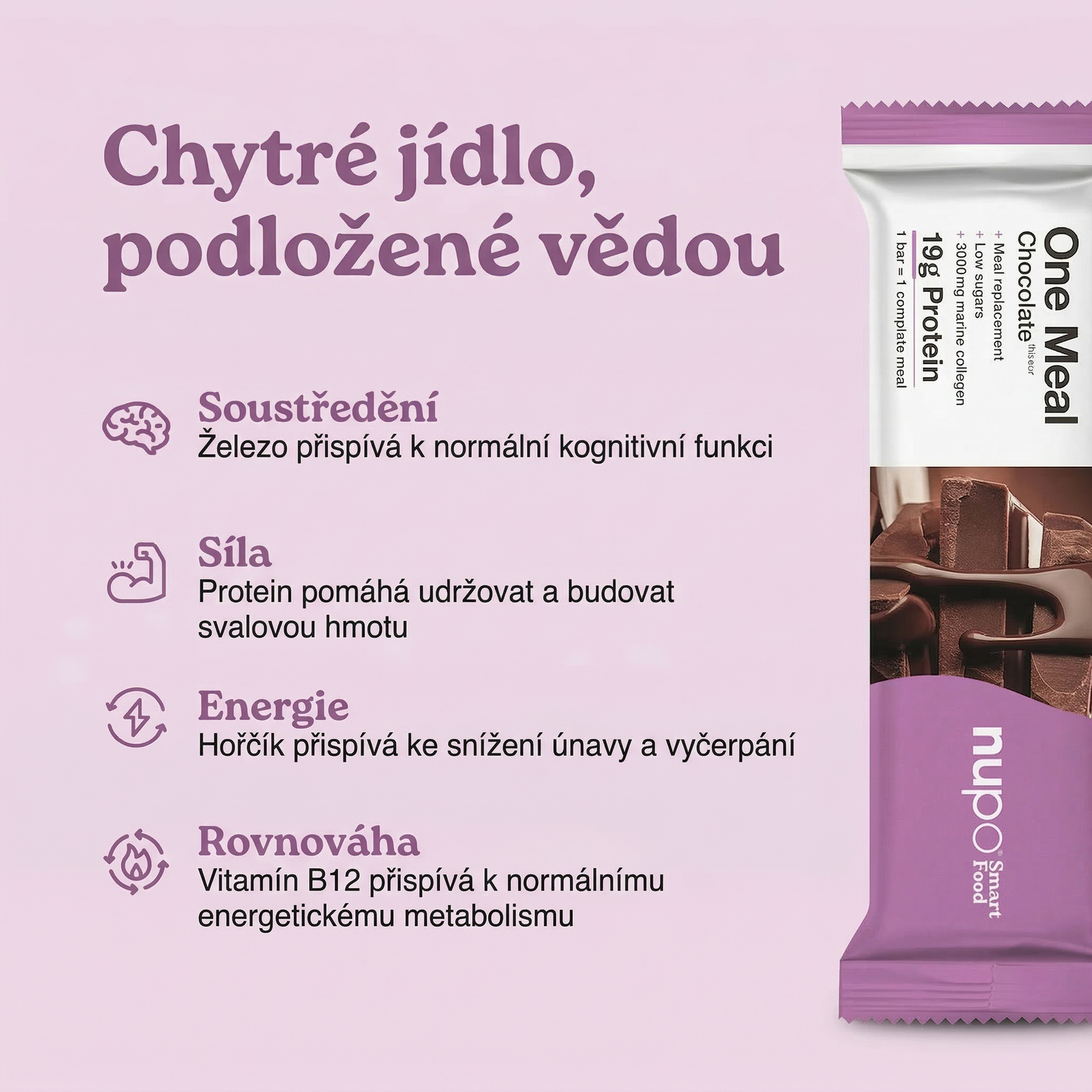 NUPO Bar One Meal Chocolate