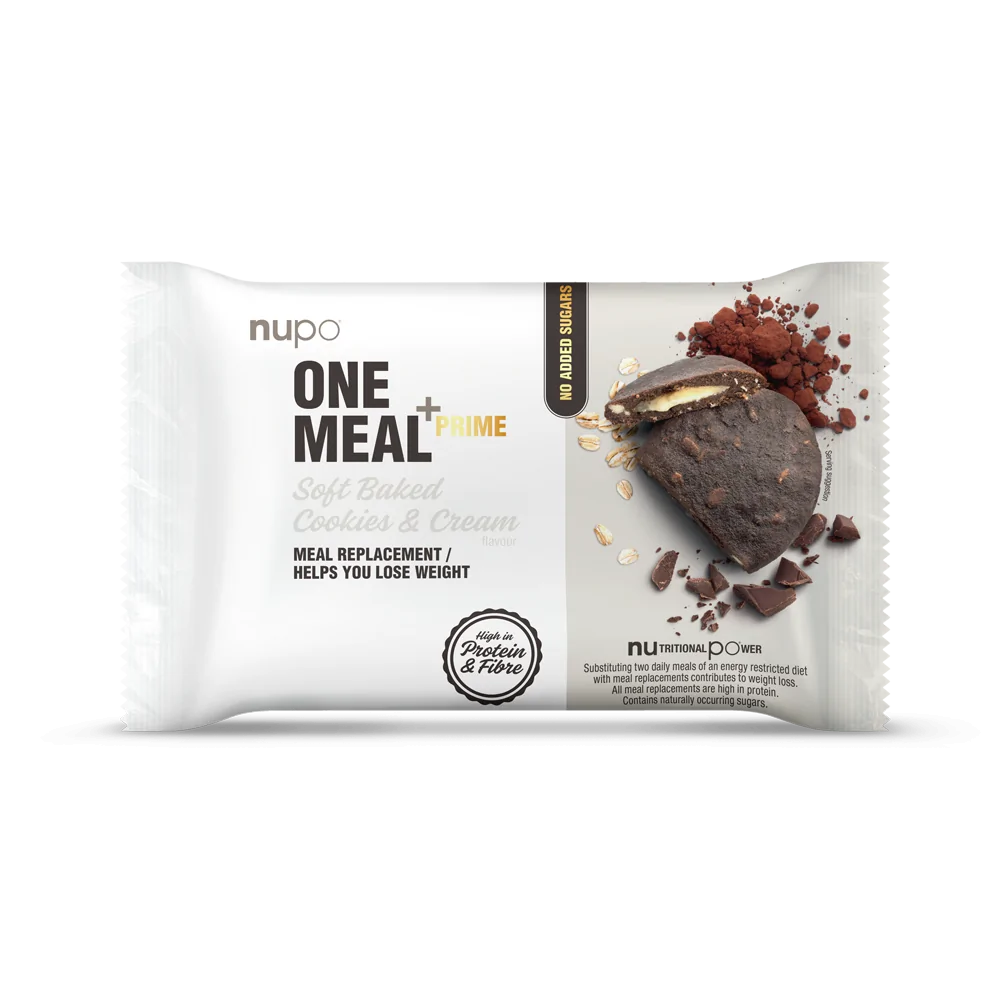 NUPO Koláček ONE MEAL +Prime Cookies & Cream