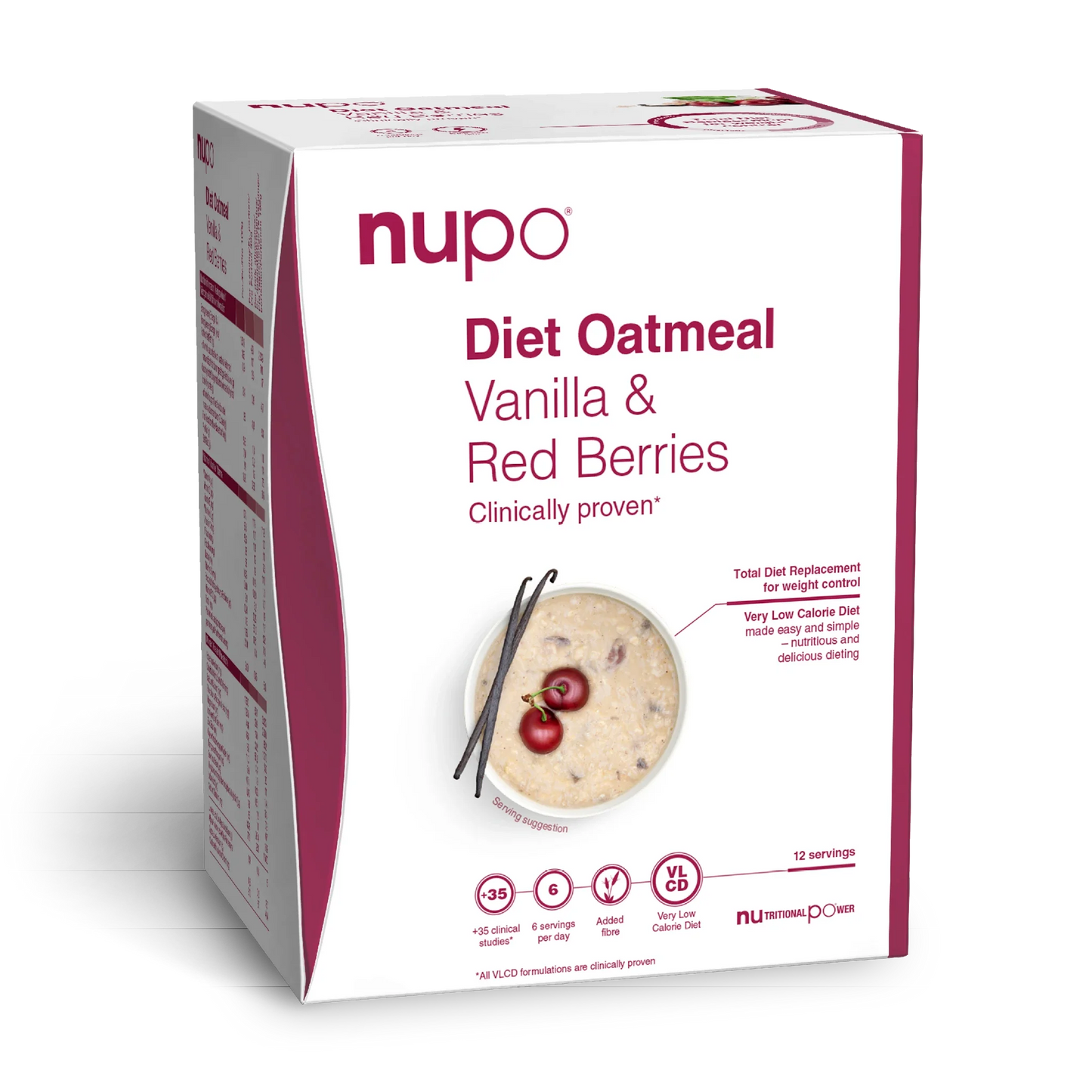 NUPO Diet - Vanilla-cherry porridge
