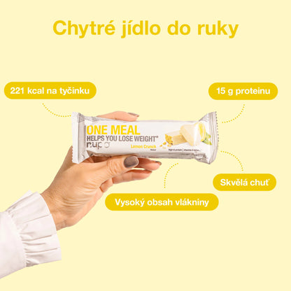 NUPO Tyčinka One Meal Bar Křupavý citron