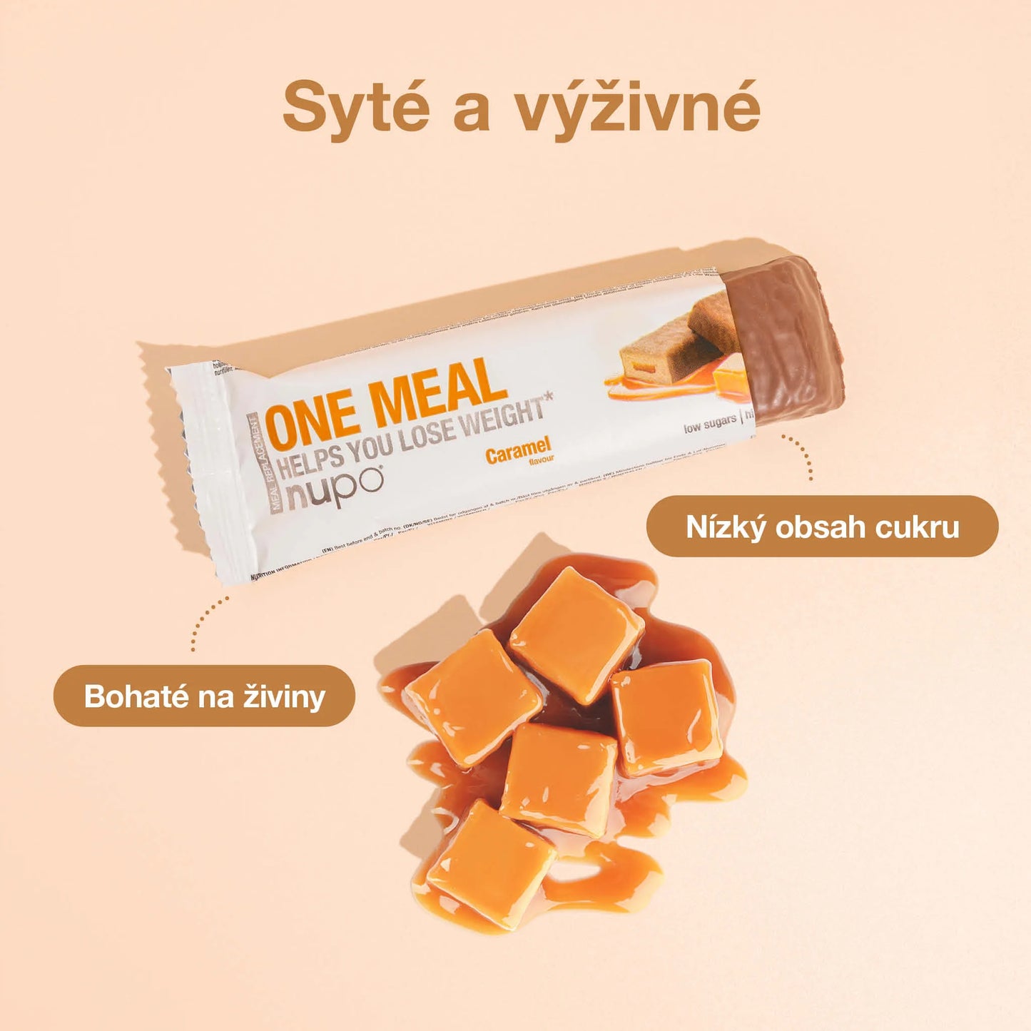 NUPO Bar One Meal Caramel