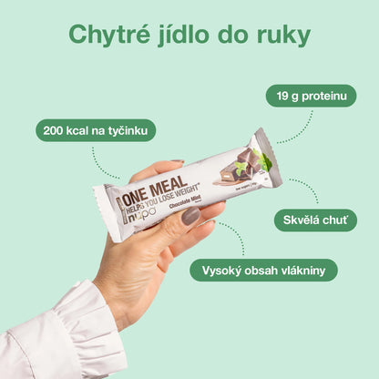 NUPO Tyčinka One Meal Čokoláda-máta