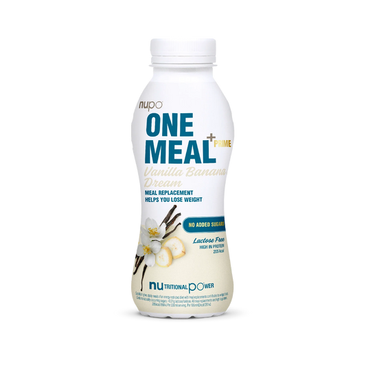 NUPO One Meal +Prime nápoj Vanilka-Banán - bez laktózy