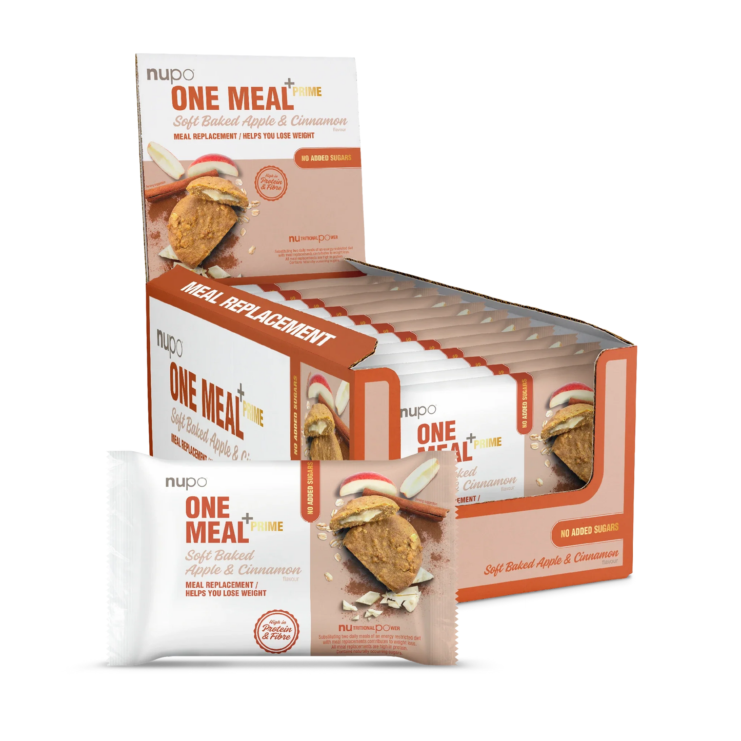 NUPO ONE MEAL +Prime Apple-cinnamon Cookie