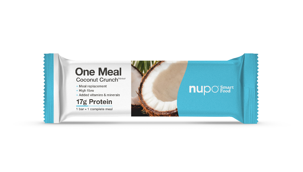 NUPO Tyčinka One Meal Křupavý kokos - 15 ks