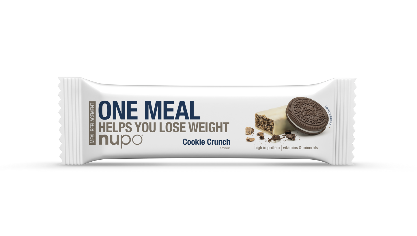 NUPO One Meal Cookie Crunch Bar