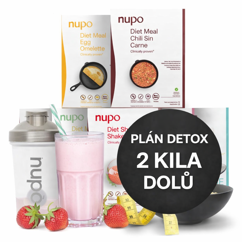NUPO pro plán DETOX - 3 kg dolů