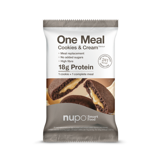 NUPO Koláček ONE MEAL +Prime Cookies & Cream
