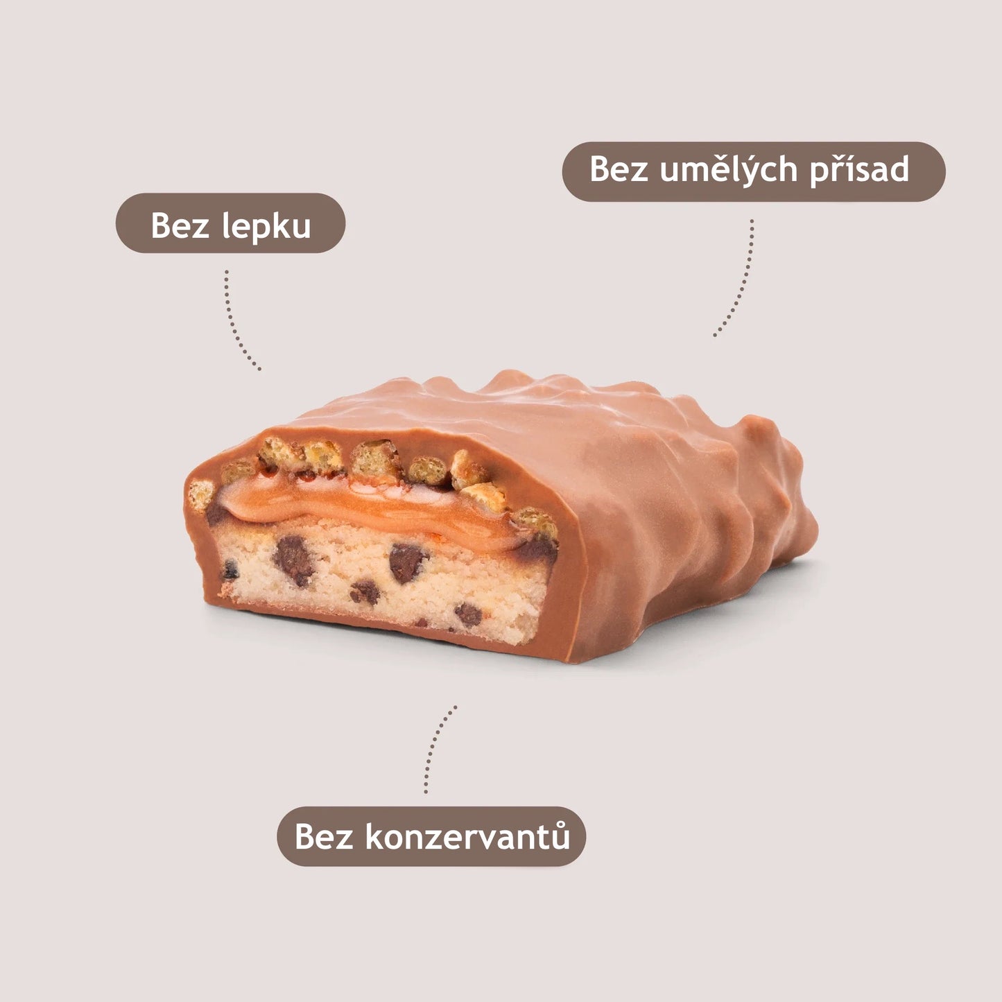NUPO proteinová tyčinka Cookie Caramel