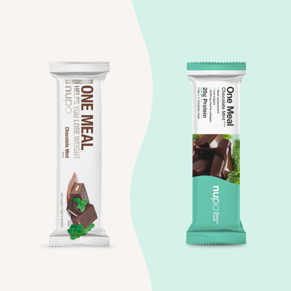 NUPO Tyčinka One Meal Čokoláda-máta - 15 ks