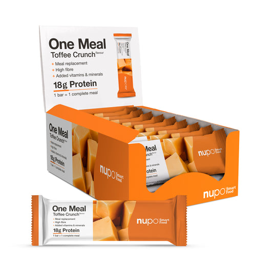 NUPO Tyčinka One Meal Bar Křupavý Karamel - 15 ks