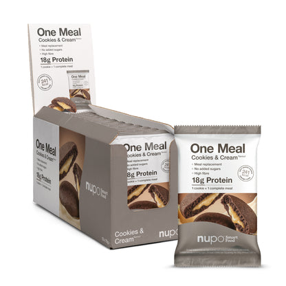 NUPO Koláček ONE MEAL +Prime Cookies & Cream