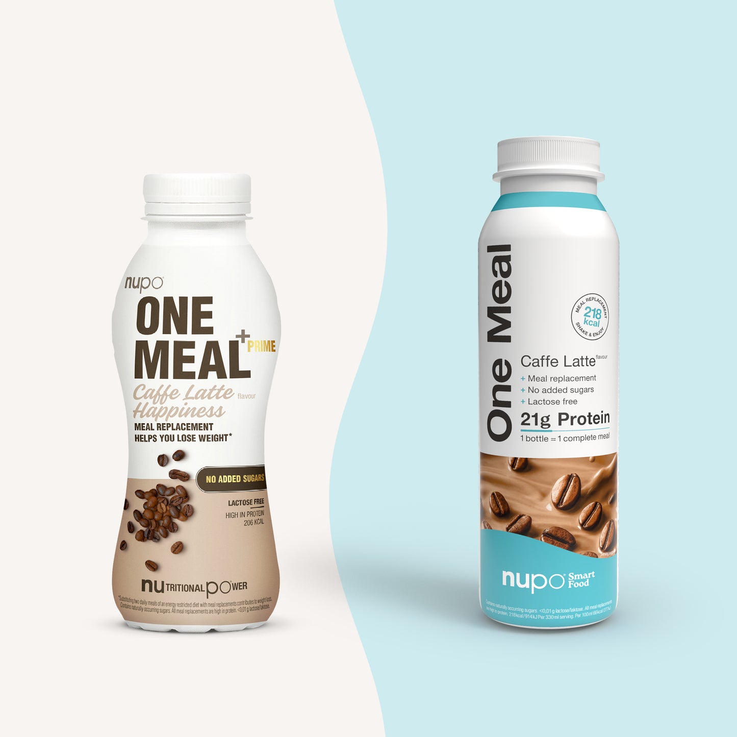 NUPO One Meal +Prime Caffe Latte drink - lactose free