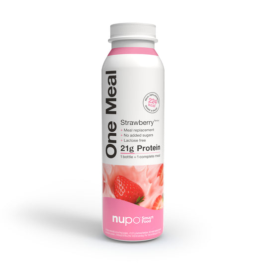 NUPO One Meal +Prime drink Strawberry - lactose free