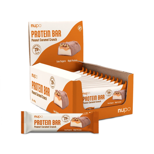 NUPO Proteinová tyčinka Peanut Crunch 12ks