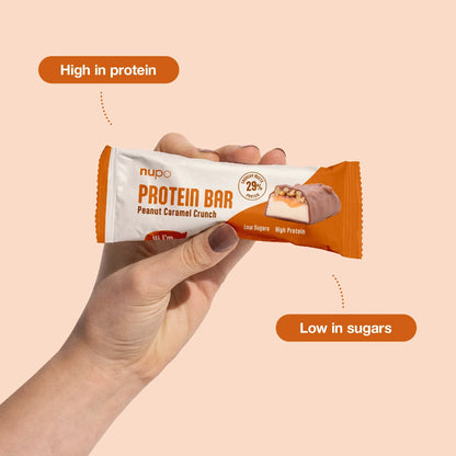 NUPO Proteinová tyčinka Peanut Crunch 12ks